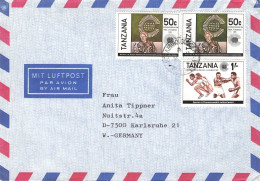 TANZANIA - SMALL COLLECTION 10 COVERS / 4072 - Tansania (1964-...)