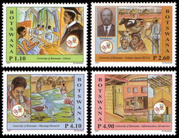 (230) Botswana  2007 / University / Universität  ** / Mnh  Michel 856-859 - Botswana (1966-...)