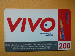 T-7 - SERBIA, TELECARD, PHONECARD,  - Altri – Europa