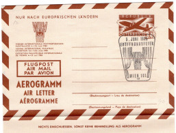 Austria Aerogramme Stationery WIPA Cancel 1965 Unused - Buste