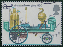 8P FIRE PREVENTION Feuerwehr (Mi 648) 1974 Used Gebruikt Oblitere ENGLAND GRANDE-BRETAGNE GB GREAT BRITAIN - Usati