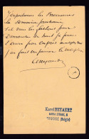 DDFF 534 - Entier Lion Couché Bruxelles 1893 - Cachet Karel Beyaert, Mariastraat, 6, BRUGGE - Fabricant De Bréviaires - Briefkaarten 1871-1909