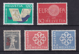 Suisse Helvetia Europa Neufs Avec Charniere * - Unused Stamps