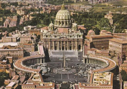 U5002 Roma - Piazza E Basilica San Pietro - Panorama Aereo Vista Aerea Aerial View Vue Aerienne / Non Viaggiata - San Pietro