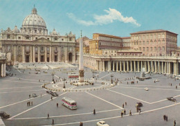 U5003 Roma - Piazza E Basilica San Pietro - Auto Cars Voitures Bus Autobus / Non Viaggiata - San Pietro