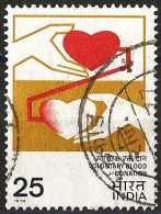 India 1976 - Mi 695 - YT 498 ( Blood Donation ) - Gebruikt