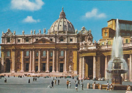 U5004 Roma - Piazza E Basilica San Pietro - Una Fontana / Non Viaggiata - San Pietro