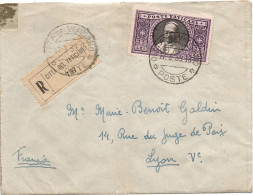 Città Del Vaticano - Sa 31 (Yv 56) - L 2,75 Pio XI On Cover To Lyon (France) - Lettres & Documents