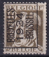 Preo Bruxelles 1934 Brussel Position A - Sobreimpresos 1932-36 (Ceres Y Mercurio)