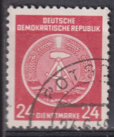 Allemagne Orientale 1954 - Service 9 (o) - Used
