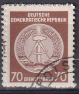 Allemagne Orientale 1955 - Service 27 (o) - Gebraucht