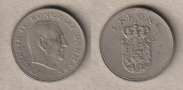 00353) Dänemark, 1 Krone 1963 - Danemark