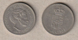 00350) Dänemark, 1 Krone 1974 - Danemark