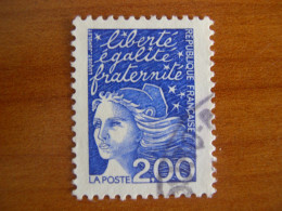 France Obl   Marianne N° 3090   Cachet Rond Noir - 1997-2004 Marianna Del 14 Luglio