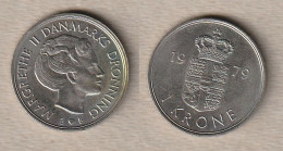 00345) Dänemark, 1 Krone 1979 - Danemark