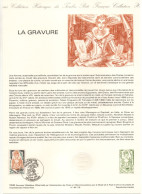 - Document Premier Jour LA GRAVURE - VERSAILLES 8.6.1984 - - Grabados