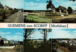 CPM - GUÉMÉNÉ S/SCORFF - Multivues Le CES L'Hôpital Et Les Quartiers Résidentiels - Edition Artaud - Guemene Sur Scorff