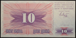 Bosnie-Herzégovine - 10 Dinara - 1992 - PICK 10a - NEUF - Bosnia Erzegovina