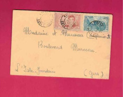 Lettre De 1942 Pour La France YT N° 113 Et 141 - René Caillié - Briefe U. Dokumente