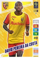 77 David Pereira Da Costa - RC Lens - Panini Adrenalyn XL 2023-2024 Ligue 1 - Trading Cards