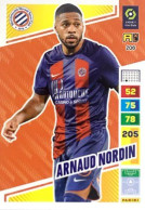 206 Arnaud Nordin - Montpellier Hérault SC - Panini Adrenalyn XL 2023-2024 Ligue 1 - Trading Cards