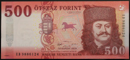 Hongrie - 500 Forint - 2018 - PICK 202a - NEUF - Hungría