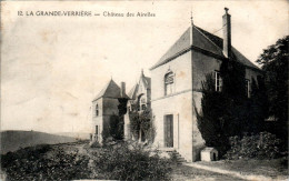 La Grande-Verrière Canton De Saint-Léger-sous-Beuvray Château Des Airelles Saône-et-Loire 71990 Dos Vert Cpa Voyagée - Autres & Non Classés