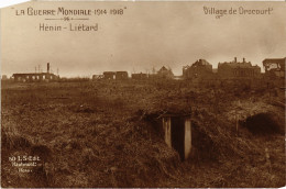 CPM Hénin-Liétard Village De Drocourt Guerre (1278651) - Henin-Beaumont