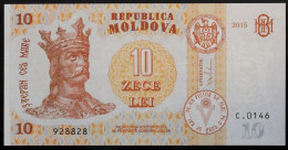 Moldavie - 10 Lei - 2015 - PICK 22a - NEUF - Moldova