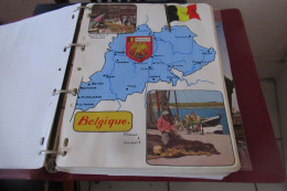 BELGIQUE  LOT TIMBRES Et LETTRES - Sammlungen