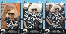 M14021 China Phone Cards LADY GAGA 418pcs - Muziek