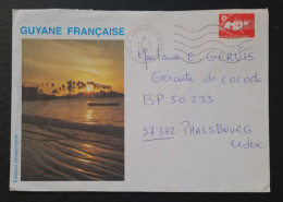 Guyane,  Timbre De France Oblitéré De Saint Laurent Du Maroni. - Covers & Documents