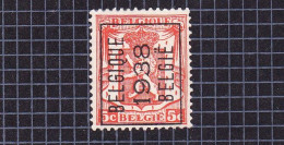 Klein Staatswapen 5c:nr 419(*) Zonder Gom, Voorafstempeling:Belgique 1938 Belgie. - Tipo 1936-51 (Sigillo Piccolo)