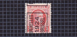 Houyoux:nr 192(*) Zonder Gom, Voorafstempeling:Bruxelles 1924 Brussel. - Typo Precancels 1922-31 (Houyoux)