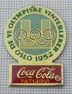 PAT14950 COCA COLA  JO OSLO 1952  En Version EPOXY PREMIER TAIWAN - Coca-Cola