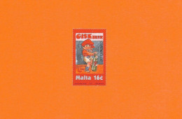 MALTE MALTA BOISSON DRINK BIERE BIERA BIER BIERA BIER Béier BIRRA CISK POSTFRICH MNH ** 2003 Mi. 1274 Europa ART AFFICHE - Bier