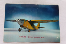 Cpm, Avion Bernard Oiseau Canari, Musée De L'air, Aviation - 1919-1938: Entre Guerres