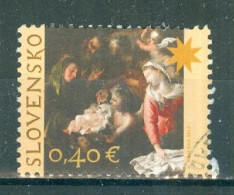 SLOVAQUIE - N°604 Oblitéré - Noël - Used Stamps