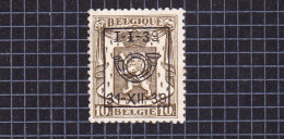 1939 Nr PRE421(*) Zonder Gom.Klein Staatswapen:10c.Opdruk I-I-39 / 31-XII-39. - Typografisch 1936-51 (Klein Staatswapen)