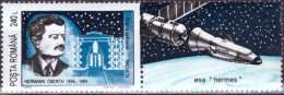 1994 - HERMANN OBERTH - STAMP + LABEL - Nuovi