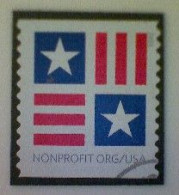 United States, Scott #5756, Used(o), 2023, Non-Profit Organization 'Stars And Bars', (5¢), Red, White, And Blue - Usados