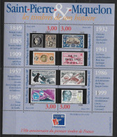 1999 Saint Pierre Et Miquelon N° BF 6 Et 7 Nf** MNH. Les 2 BF 1999. Philexfrance Et Les Bateaux De SPM. Cote 22€50 - Blocks & Kleinbögen