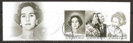 Belgique Belgie 2015 N° 4466 / 8 O Chef D'état, Reine Fabiola, Boucle D'oreille, Couronne, Noblesse Espagnole, Leucémie - Used Stamps