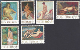 ROMANIA 1971 - Yvert 2620/5° - Nudi | - Used Stamps