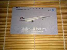 Airplane Phonecard Used Rare - Flugzeuge
