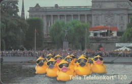 Schweden Chip 076 Stockholm Water Festival 1994 - Ducks (60114/007) C47145683 - Sweden