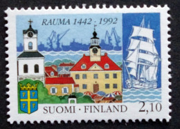 FINLANDIA ANIVERSARIO 1992 Yv 1133 MNH - Unused Stamps