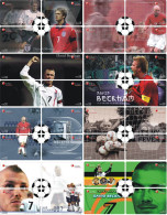 F13001 China Phone Cards Football David Beckham 57pcs - Sport
