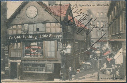 Manchester, The Wellington Inn & Shambles - Posted 1904 - Manchester