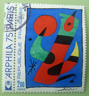 FRANCE Tableau. YVERT N° 1811 (used) Oblitéré//Tableau De Miro - Used Stamps